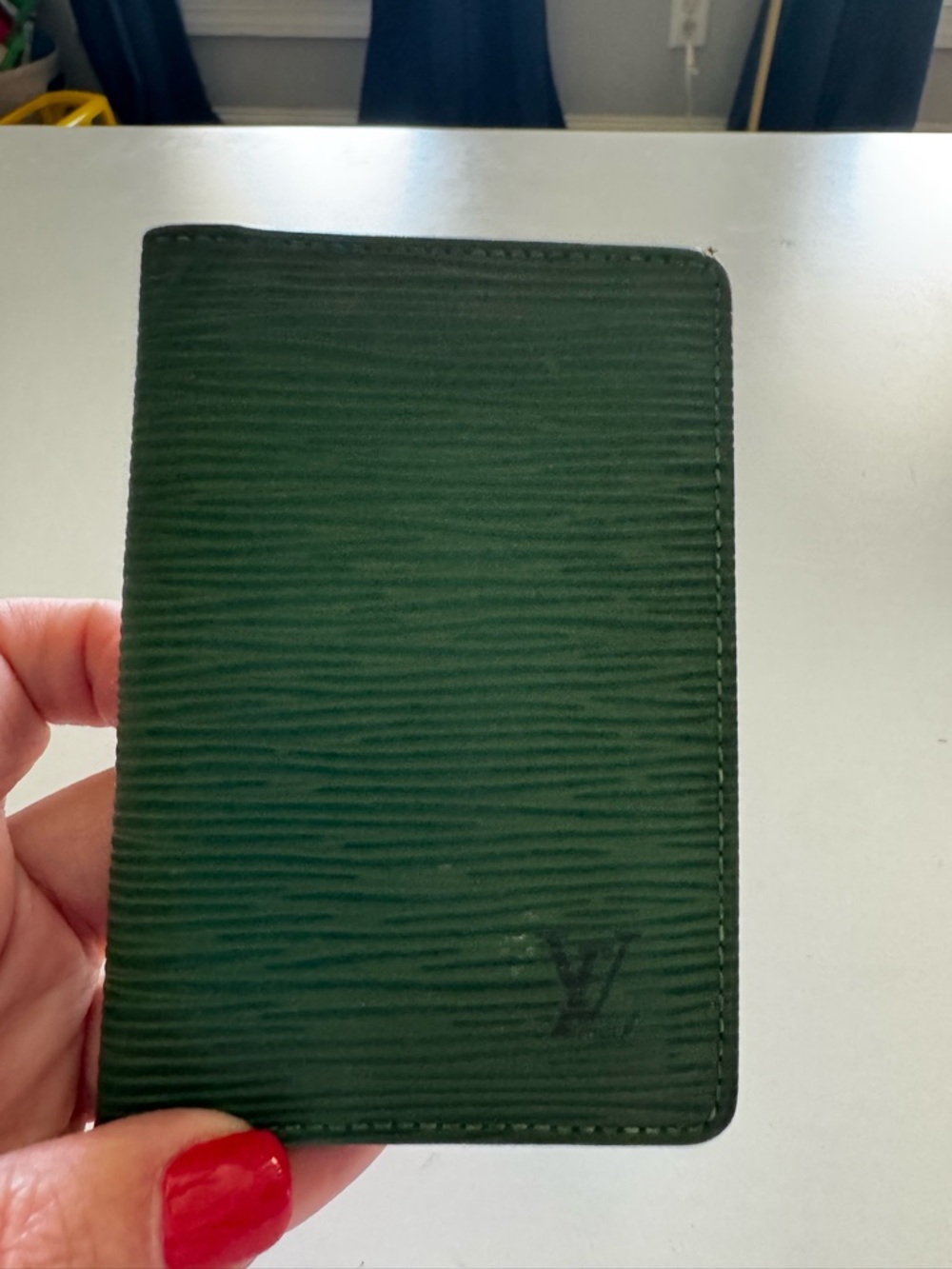 Authentic Louis Vuitton Epi Leather Card Holder - Picture 5 of 7